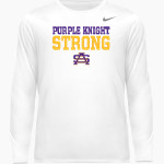 ST. AUGUSTINE HIGH SCHOOL PURPLE KNIGHTS Nike Men's Team Legend Long Sleeve Tee Front Thumbnail