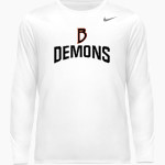 BURLINGTON HIGH SCHOOL DEMONS <span class="pdp-name-mascot">BURLINGTON DEMONS</span> Nike Men's Team Legend Long Sleeve Tee Front Thumbnail