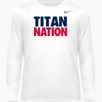 NORRIS HIGH SCHOOL TITANS <span class="pdp-name-mascot">NORRIS TITANS</span> Nike Men's Team Legend Long Sleeve Tee Front Thumbnail