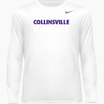 Collinsville Kahoks Nike Men's Team Legend Long Sleeve Tee Front Thumbnail