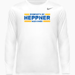 Heppner Mustangs Nike Men's Team Legend Long Sleeve Tee Front Thumbnail