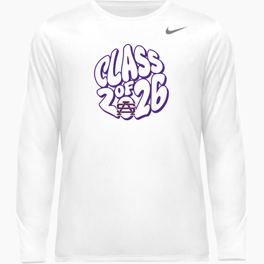 ST. AUGUSTINE HIGH SCHOOL PURPLE KNIGHTS Nike Men's Team Legend Long Sleeve Tee