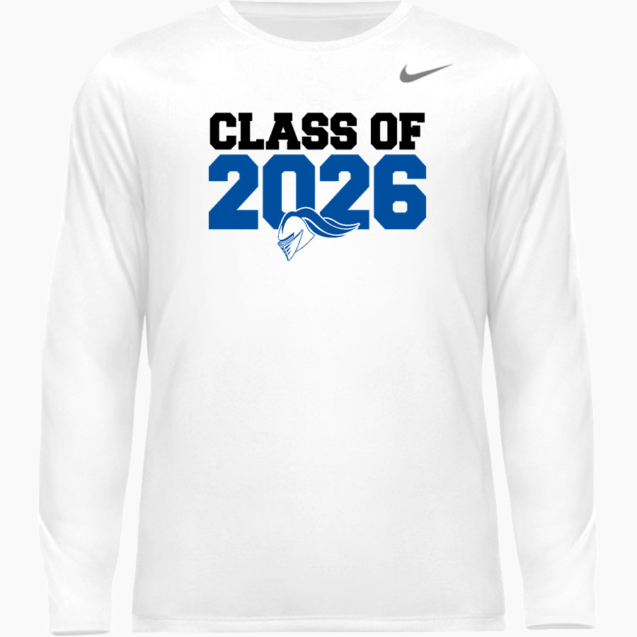 ROCKY BAYOU CHRISTIAN SCHOOL KNIGHTS Nike Men's Team Legend Long Sleeve Tee