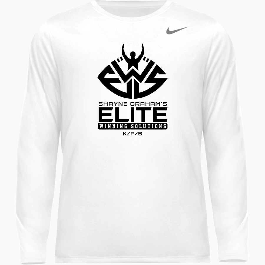 SHAYNE GRAHAM'S ELITE WINNING SOLUTIONS Nike Men's Team Legend Long Sleeve Tee
