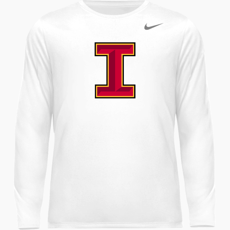 ITHACA HIGH SCHOOL LITTLE RED <span class="pdp-name-mascot">ITHACA LITTLE RED</span> Nike Men's Team Legend Long Sleeve Tee