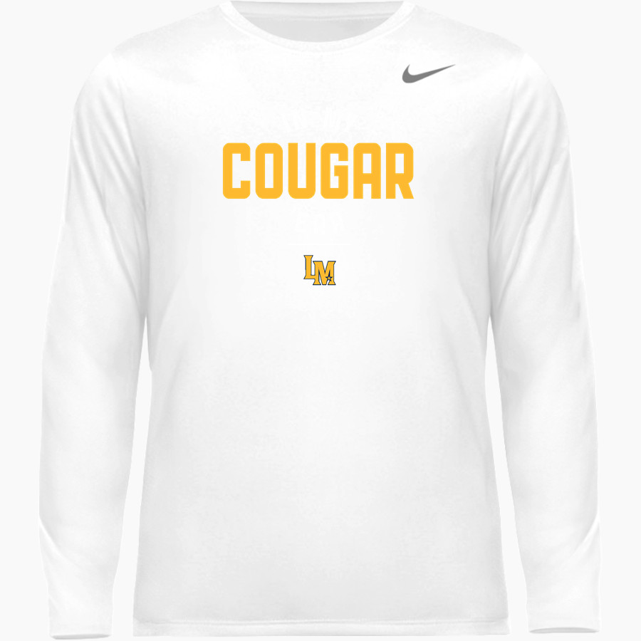 LA MARQUE HIGH SCHOOL COUGARS <span class="pdp-name-mascot">LA MARQUE COUGARS</span> Nike Men's Team Legend Long Sleeve Tee