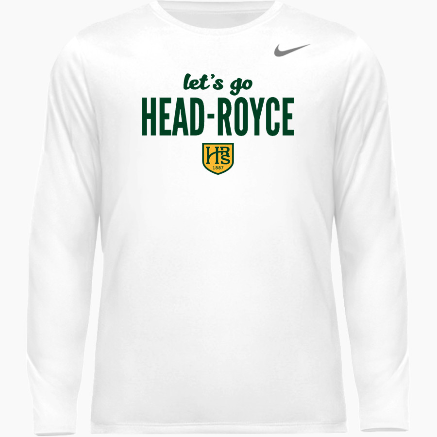 Head-Royce Jayhawks <span class="pdp-name-mascot">Head-Royce Jayhawks</span> Nike Men's Team Legend Long Sleeve Tee
