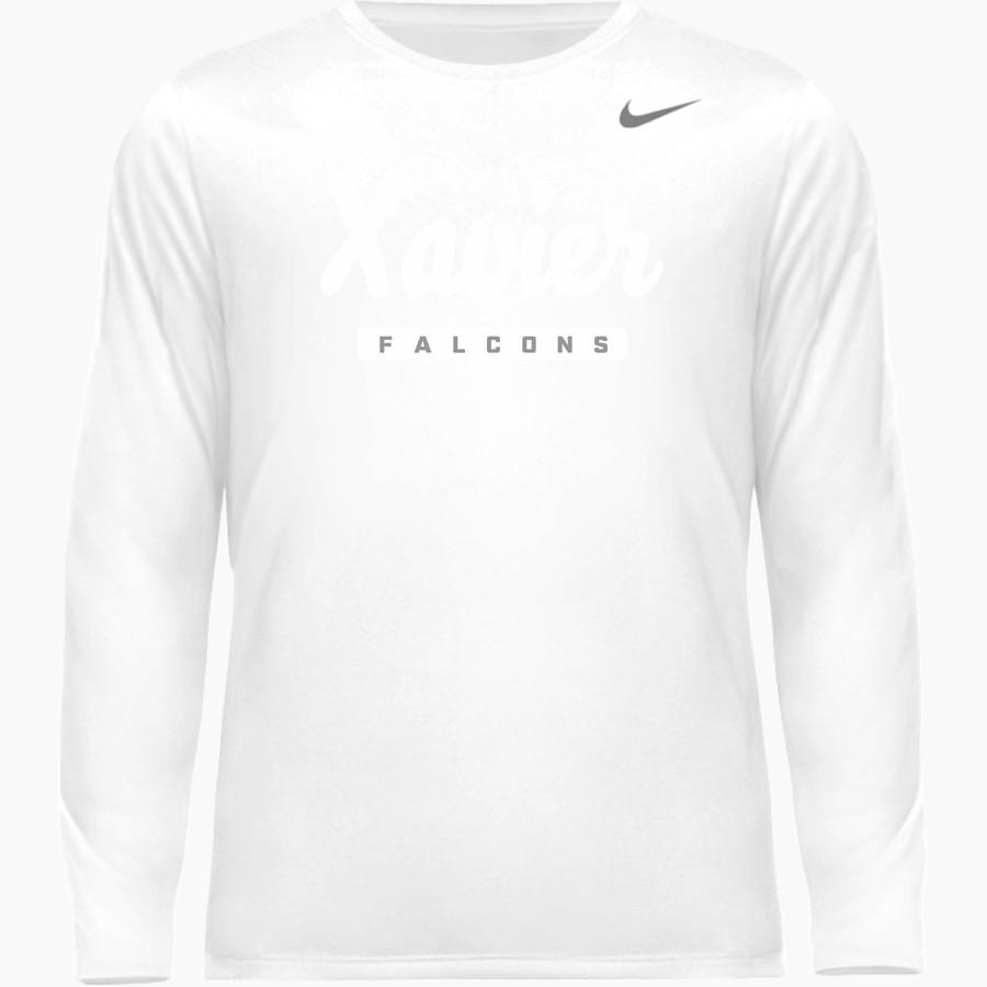 Xavier Falcons <span class="pdp-name-mascot">Xavier Falcons</span> Nike Men's Team Legend Long Sleeve Tee