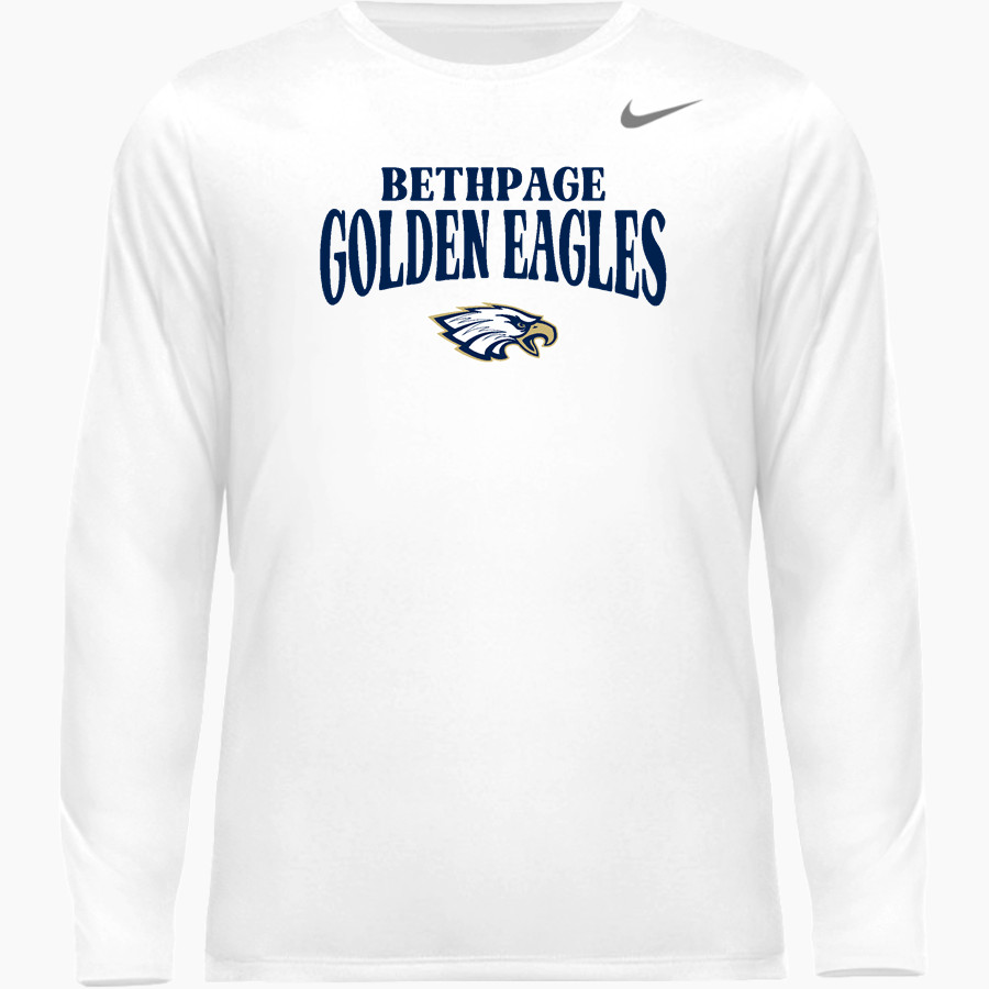 BETHPAGE HIGH SCHOOL GOLDEN EAGLES <span class="pdp-name-mascot">BETHPAGE GOLDEN EAGLES</span> Nike Men's Team Legend Long Sleeve Tee