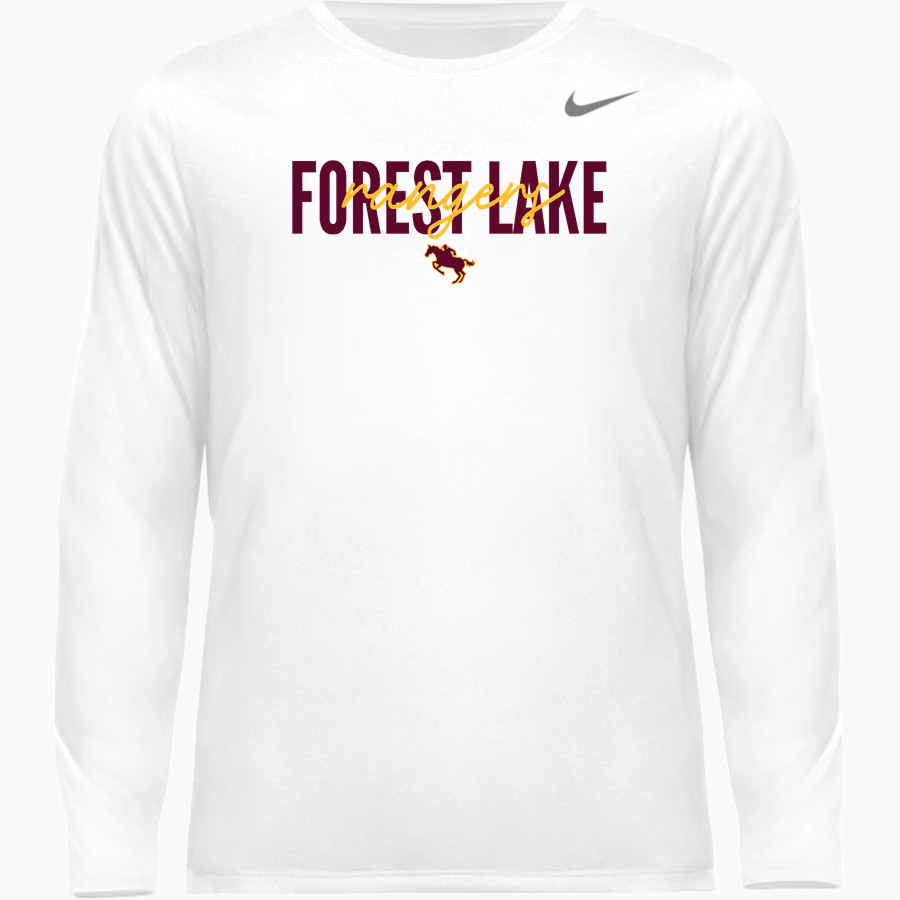 Forest Lake Rangers <span class="pdp-name-mascot">Forest Lake Rangers</span> Nike Men's Team Legend Long Sleeve Tee