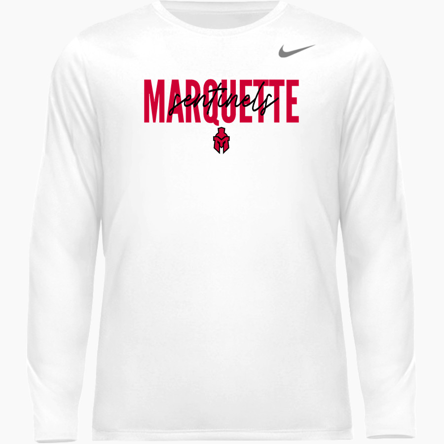 Marquette Sentinels <span class="pdp-name-mascot">Marquette Redettes</span> Nike Men's Team Legend Long Sleeve Tee
