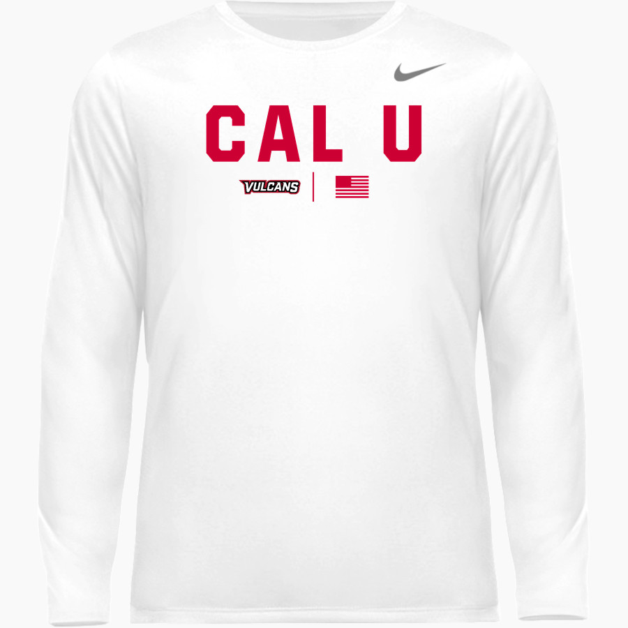 California University of Pennsylvania Nike Men's Team Legend Long Sleeve Tee