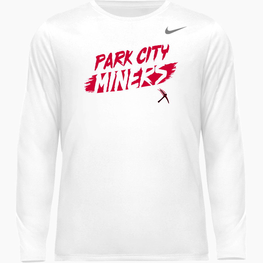 Park City Miners <span class="pdp-name-mascot">PARK CITY MINERS</span> Nike Men's Team Legend Long Sleeve Tee