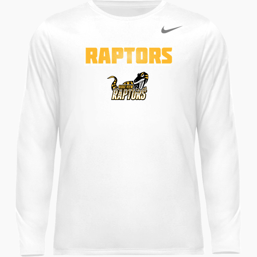 Ridge View Raptors <span class="pdp-name-mascot">Ridge View Raptors</span> Nike Men's Team Legend Long Sleeve Tee