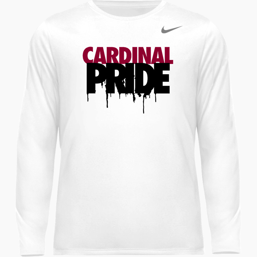 MAYVILLE HIGH SCHOOL CARDINALS Nike Men's Team Legend Long Sleeve Tee