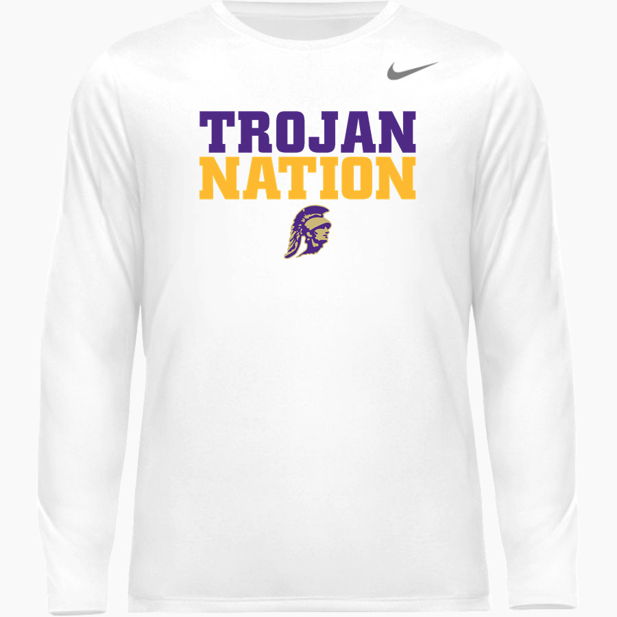 TROY-BUCHANAN HIGH SCHOOL TROJANS <span class="pdp-name-mascot">TROY - BUCHANAN TROJANS</span> Nike Men's Team Legend Long Sleeve Tee