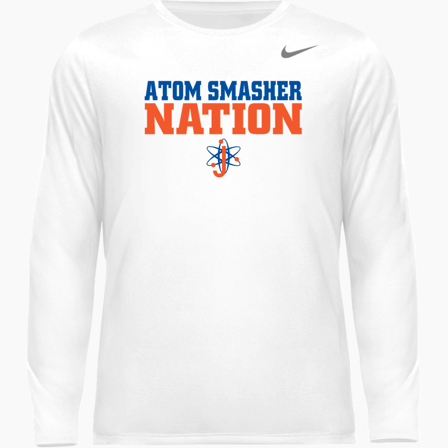 Johnson Atom Smashers <span class="pdp-name-mascot">Sol C. Johnson Atom Smashers</span> Nike Men's Team Legend Long Sleeve Tee