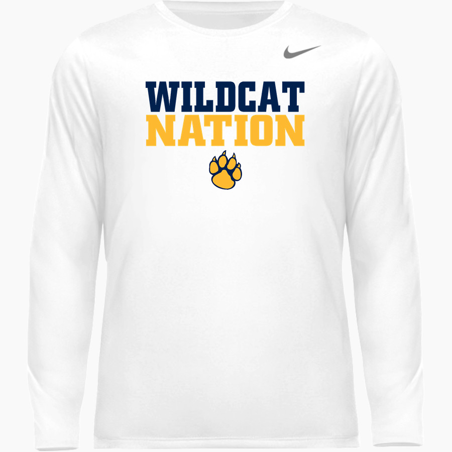 BELLEVILLE HIGH SCHOOL WILDCATS <span class="pdp-name-mascot">BELLEVILLE WILDCATS</span> Nike Men's Team Legend Long Sleeve Tee