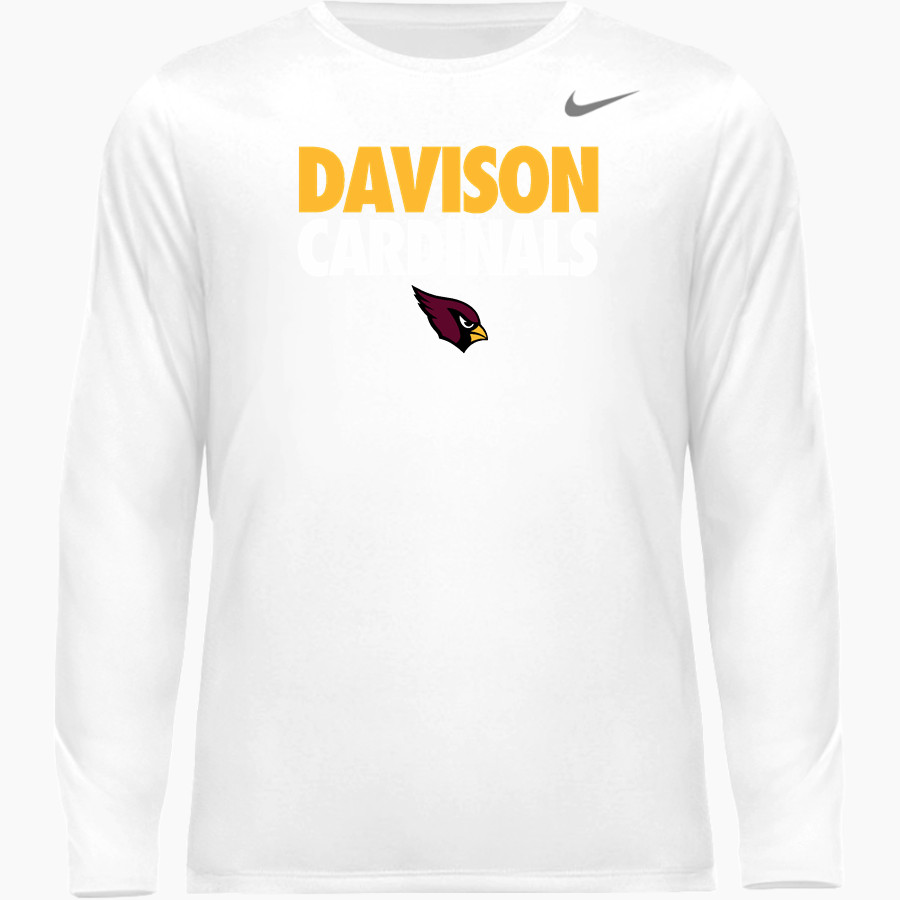 DAVISON HIGH SCHOOL CARDINALS <span class="pdp-name-mascot">DAVISON CARDINALS</span> Nike Men's Team Legend Long Sleeve Tee