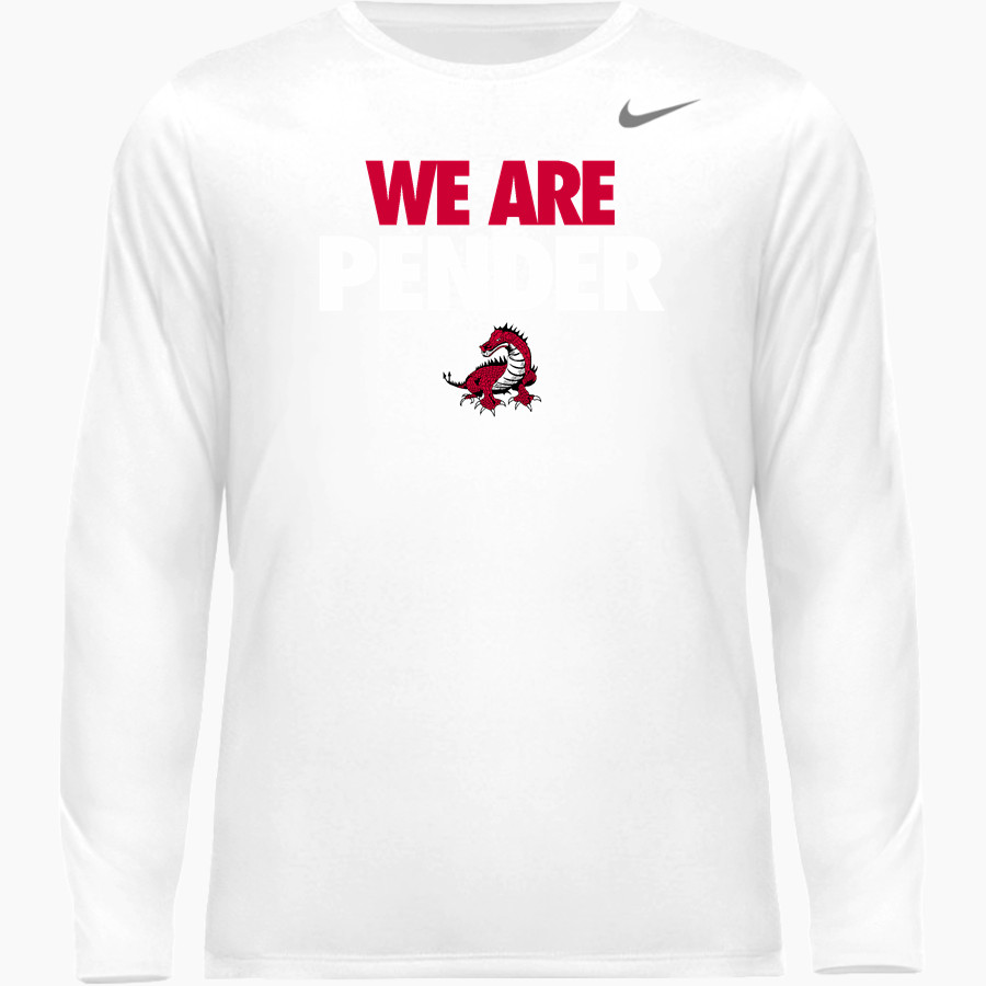 PENDER HIGH SCHOOL PENDRAGONS <span class="pdp-name-mascot">PENDER PENDRAGONS</span> Nike Men's Team Legend Long Sleeve Tee
