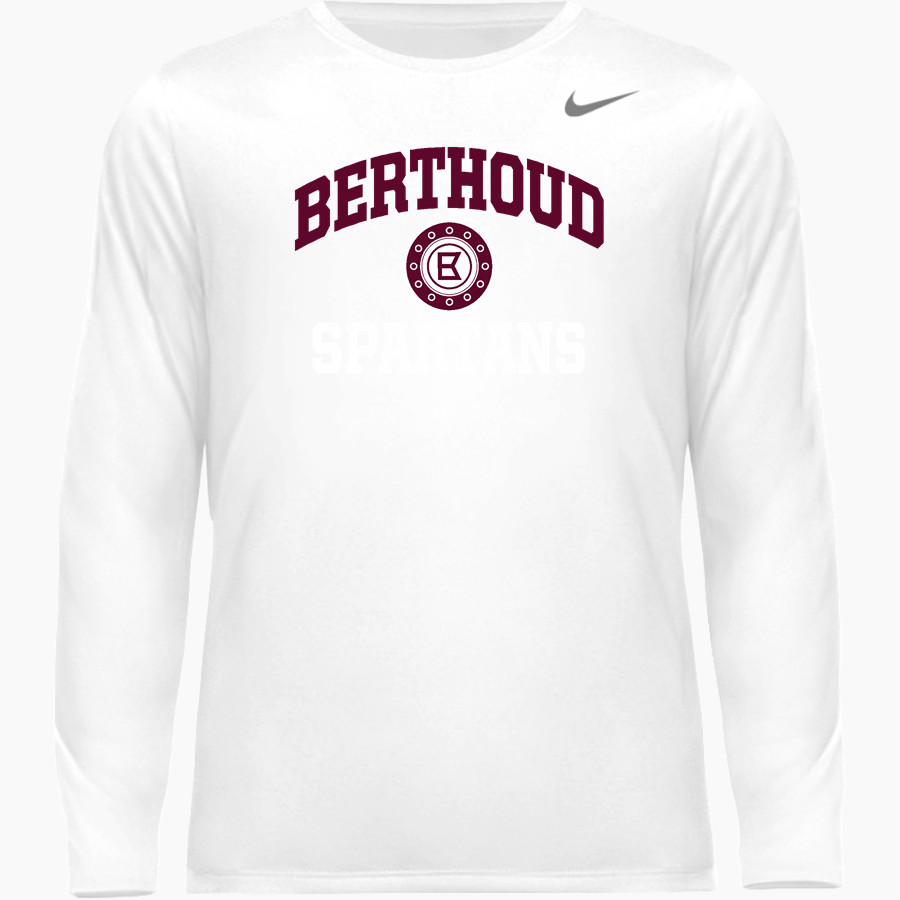 BERTHOUD HIGH SCHOOL SPARTANS Nike Men's Team Legend Long Sleeve Tee
