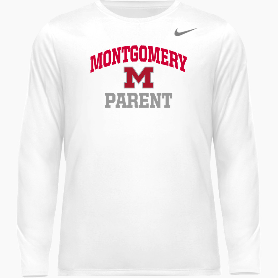 Montgomery Vikings Nike Men's Team Legend Long Sleeve Tee