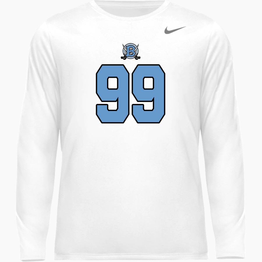 BRAZOSWOOD HIGH SCHOOL BUCCANEERS Nike Men's Team Legend Long Sleeve Tee