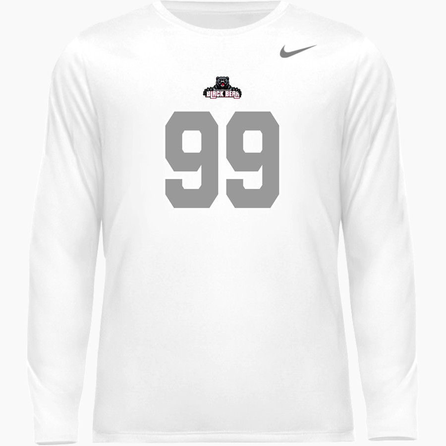 Black Bear Maine Black Bear Maine Nike Men's Team Legend Long Sleeve Tee