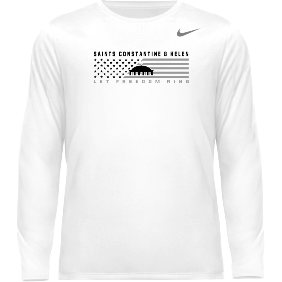 Saints Constantine & Helen Greek Orthodox Church <span class="pdp-name-mascot">Saints Constantine And Helen Greek Orthodox Church Of Dc Church Of Dc</span> Nike Men's Team Legend Long Sleeve Tee