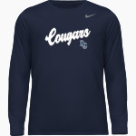 Columbia Cougars <span class="pdp-name-mascot">Columbia Cougars</span> Nike Men's Team Legend Long Sleeve Tee Front Thumbnail