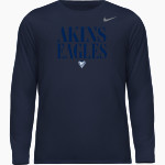 Akins Eagles <span class="pdp-name-mascot">Akins Eagles</span> Nike Men's Team Legend Long Sleeve Tee Front Thumbnail