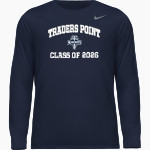 Traders Point Knights Nike Men's Team Legend Long Sleeve Tee Front Thumbnail