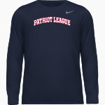 Patriot League Patriot League Nike Men's Team Legend Long Sleeve Tee Front Thumbnail