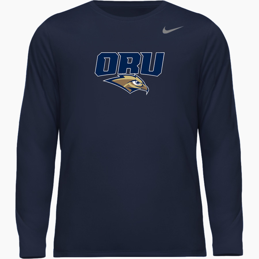 Oral Roberts Golden Eagles <span class="pdp-name-mascot">Oral Roberts Golden Eagles</span> Nike Men's Team Legend Long Sleeve Tee
