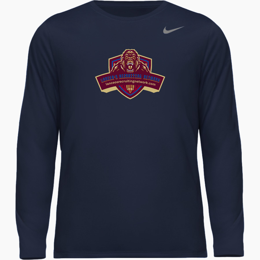 Lance O's Recruiting Network Lance O's Recruiting <span class="pdp-name-mascot">Lanceo's Recruiting Network</span> Nike Men's Team Legend Long Sleeve Tee