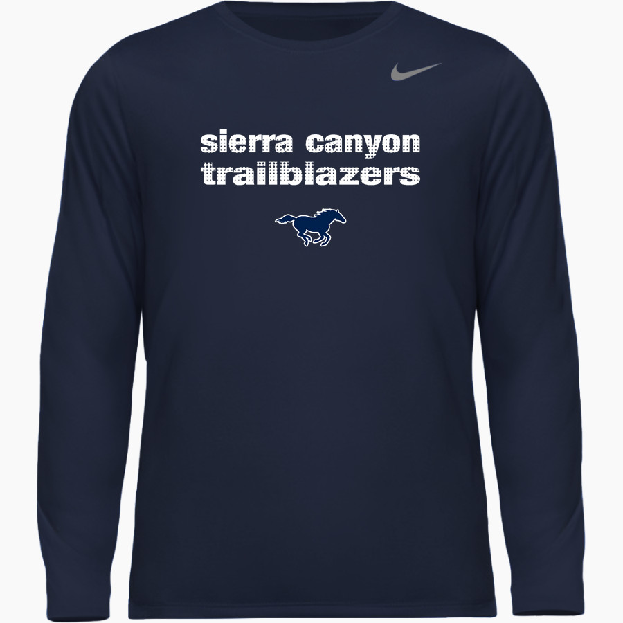 Sierra Canyon School Trailblazers Online Store Nike Men's Team Legend Long Sleeve Tee