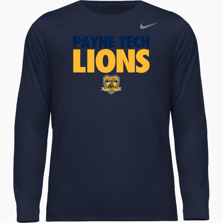 Payne Tech Lions Nike Men's Team Legend Long Sleeve Tee