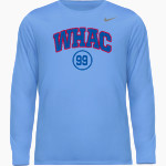 WOLVERINE-HOOSIER ATHLETIC CONFERENCE <span class="pdp-name-mascot">WOLVERINE-HOOSIER ATHLETIC CONFERENCE</span> Nike Men's Team Legend Long Sleeve Tee Front Thumbnail