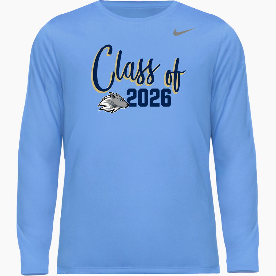 Laconia Christian Academy Timberwolves Nike Men's Team Legend Long Sleeve Tee