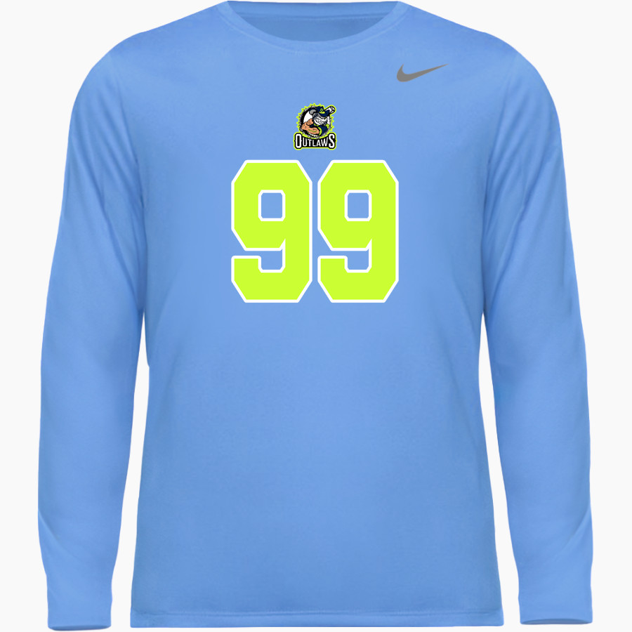 Ocean State Outlaws Outlaws <span class="pdp-name-mascot">Ocean State Outlaws</span> Nike Men's Team Legend Long Sleeve Tee