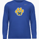 Mercy High School Tigers Online Store <span class="pdp-name-mascot">Mercy Tigers</span> Nike Men's Team Legend Long Sleeve Tee Front Thumbnail