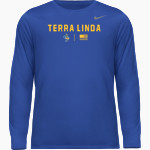 Terra Linda Trojans Nike Men's Team Legend Long Sleeve Tee Front Thumbnail