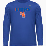 NEWTON SOUTH HIGH SCHOOL LIONS <span class="pdp-name-mascot">NEWTON SOUTH LIONS</span> Nike Men's Team Legend Long Sleeve Tee Front Thumbnail