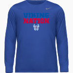 Wisconsin Lutheran Vikings <span class="pdp-name-mascot">Wisconsin Lutheran Vikings</span> Nike Men's Team Legend Long Sleeve Tee Front Thumbnail