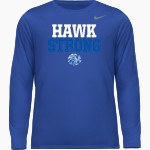 Alice Drive Hawks Nike Men's Team Legend Long Sleeve Tee Front Thumbnail