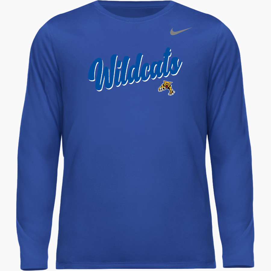SHELBY VALLEY HIGH SCHOOL WILDCATS <span class="pdp-name-mascot">SHELBY VALLEY WILDCATS</span> Nike Men's Team Legend Long Sleeve Tee