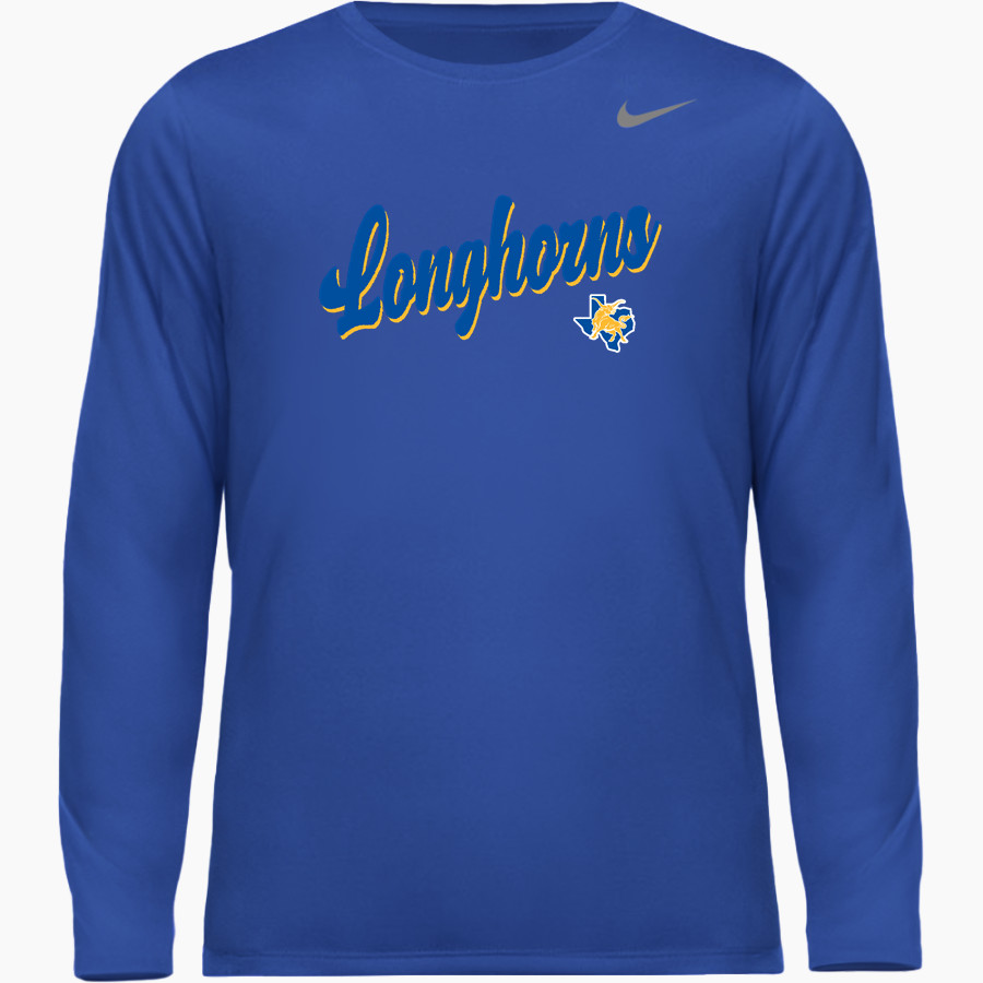 DIME BOX HIGH SCHOOL LONGHORNS <span class="pdp-name-mascot">DIME BOX LONGHORNS</span> Nike Men's Team Legend Long Sleeve Tee