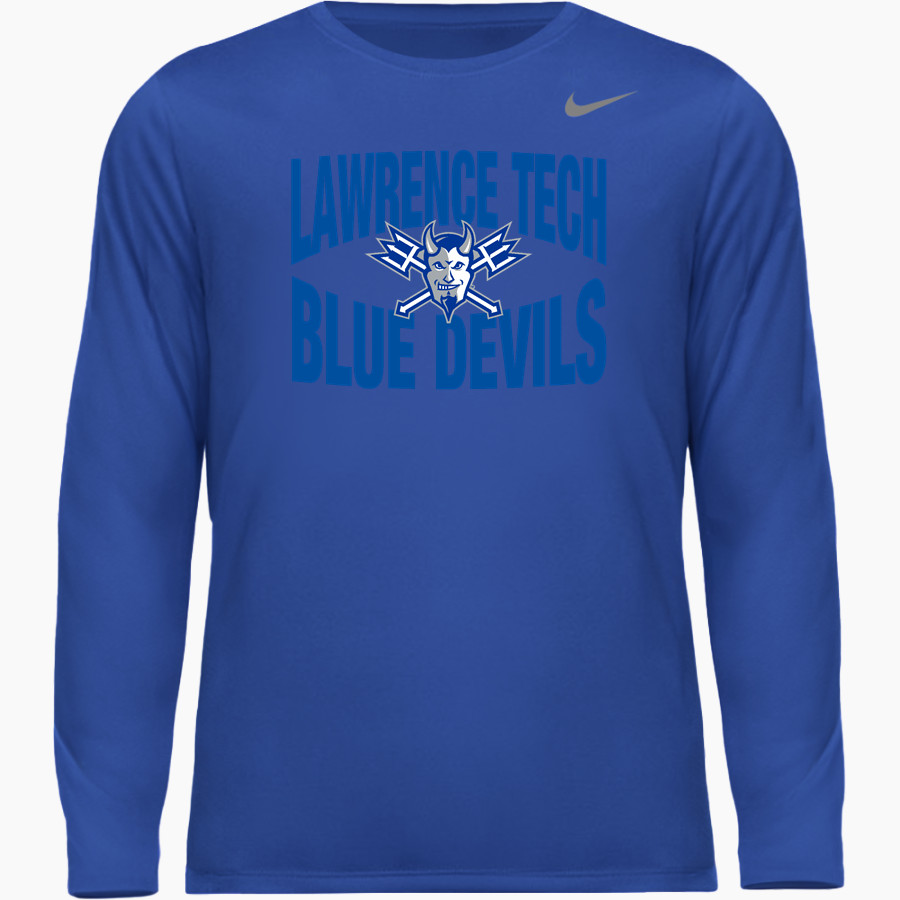 Lawrence Tech Blue Devils Nike Men's Team Legend Long Sleeve Tee