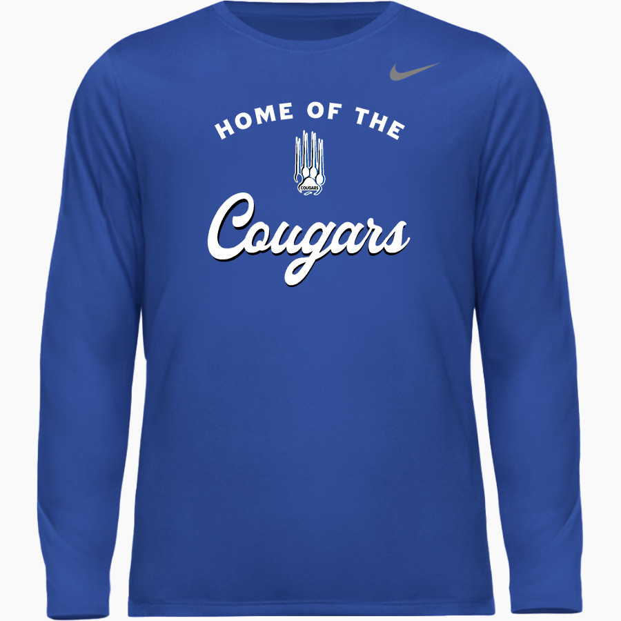 Janesville Craig Cougars Nike Men's Team Legend Long Sleeve Tee