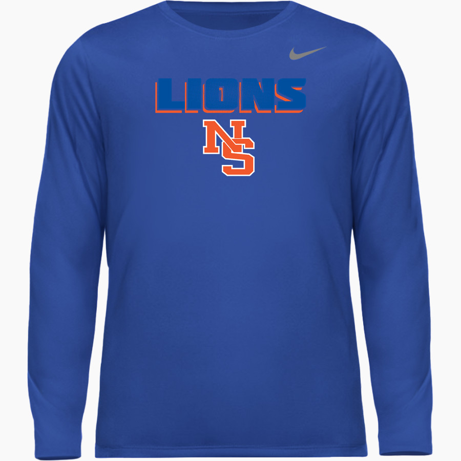 NEWTON SOUTH HIGH SCHOOL LIONS <span class="pdp-name-mascot">NEWTON SOUTH LIONS</span> Nike Men's Team Legend Long Sleeve Tee